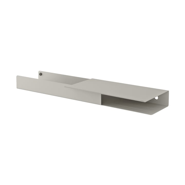 Folded platform hylla 62x5,4 cm - Grey - Muuto