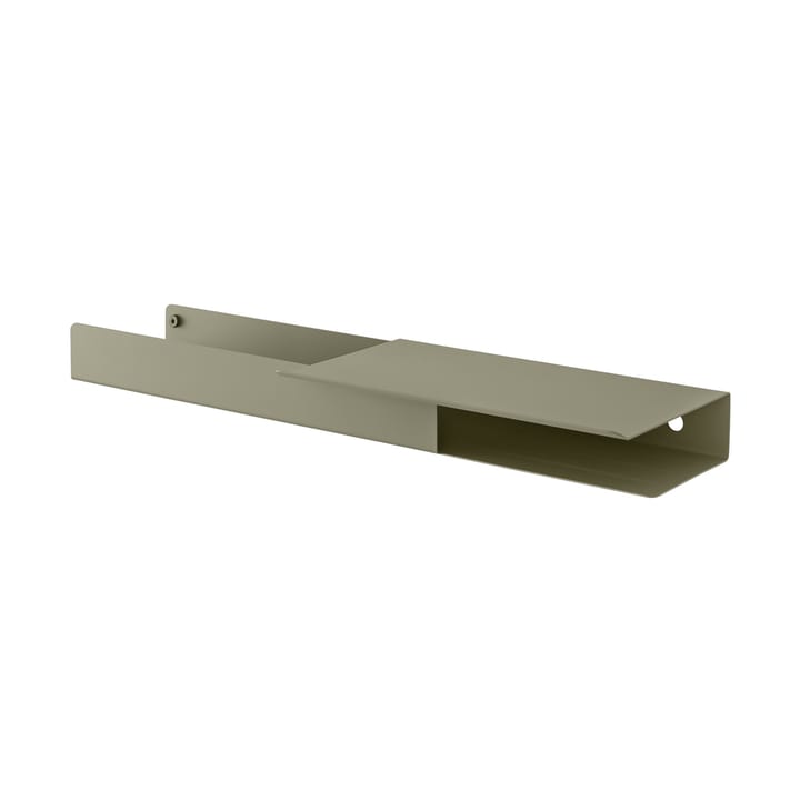 Folded platform hylla 62x5,4 cm - Olive - Muuto