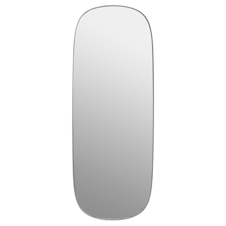 Framed spegel stor - Grey-clear - Muuto