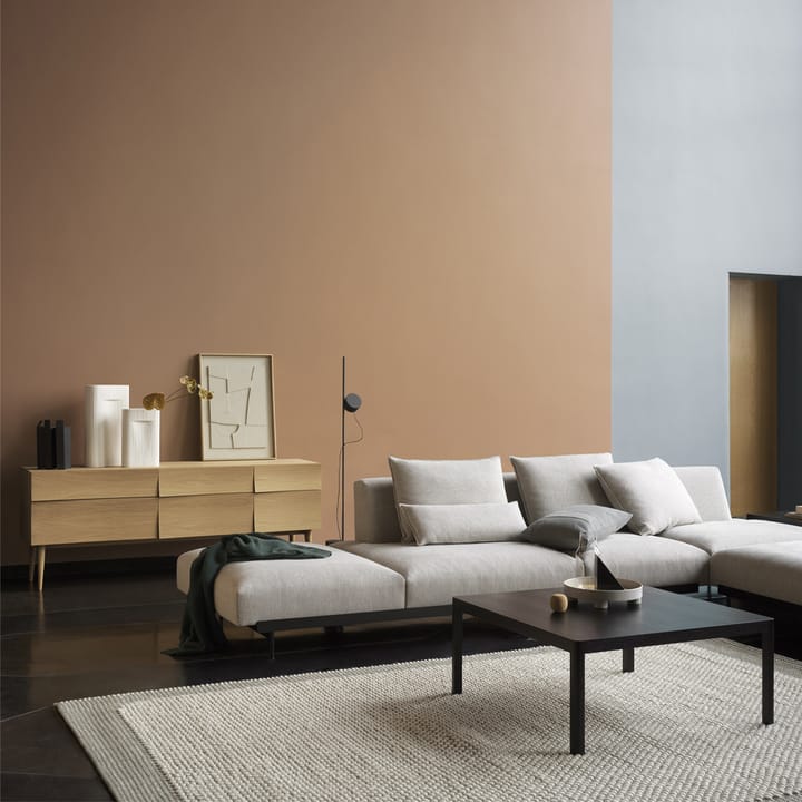 In Situ hörnsoffa configuration 3, Clay 12-Configuration 3-Black Muuto