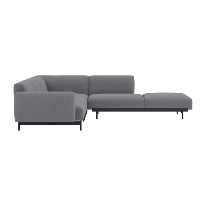 In Situ hörnsoffa configuration 3 - Ocean 80-black - Muuto
