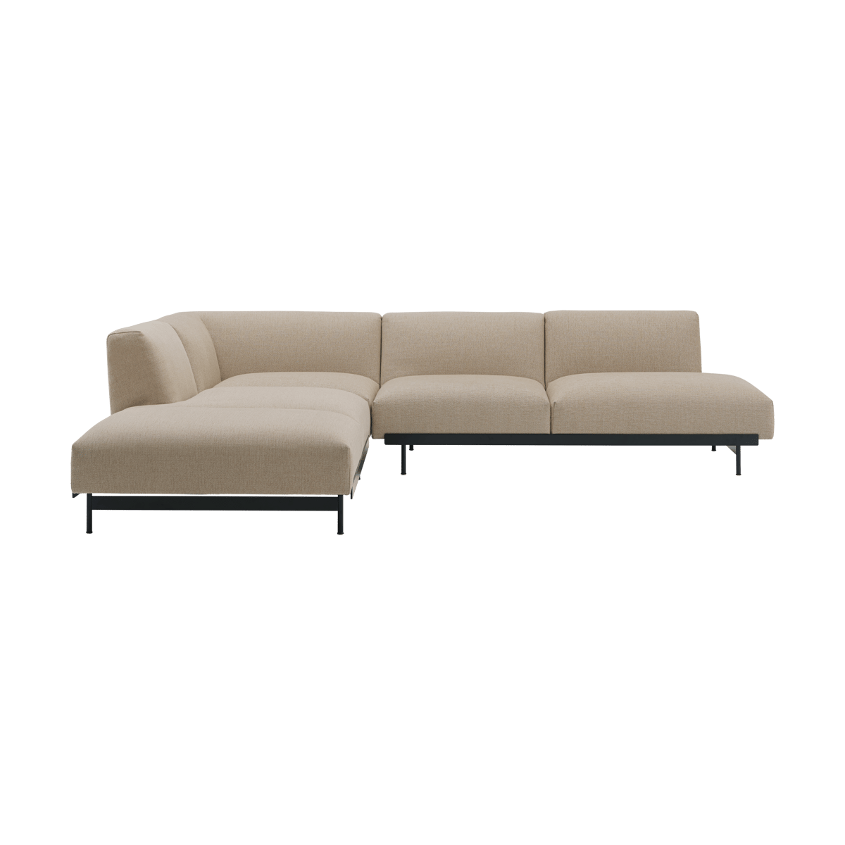 Muuto In Situ hörnsoffa configuration 5 Ecriture 240-Black