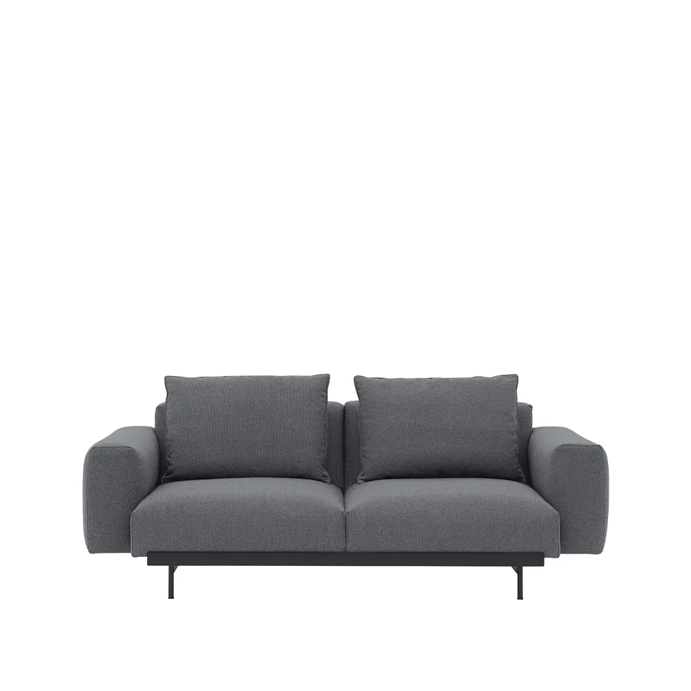 In Situ modulsoffa 2-sits configuration 3, Ocean 80-Black config 1 Muuto