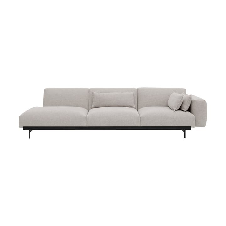 In Situ modulsoffa 3-sits configuration 2 - Clay 12-Black - Muuto