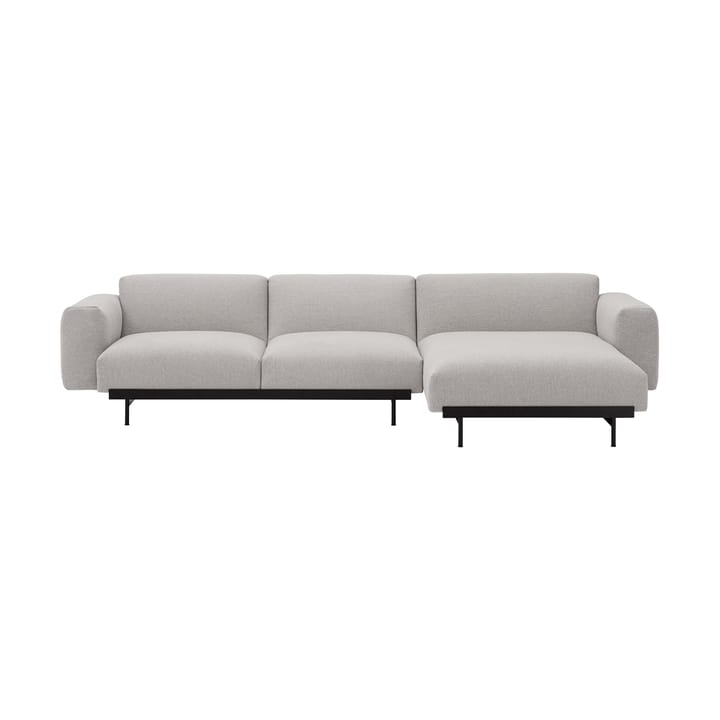 In Situ modulsoffa 3-sits configuration 6 - Clay 12-Black - Muuto