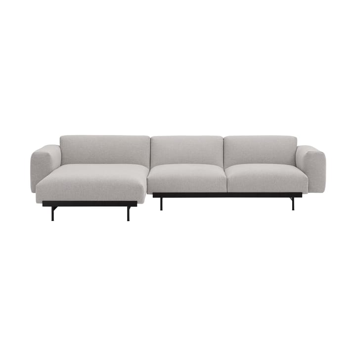 In Situ modulsoffa 3-sits configuration 7 - Clay 12-Black - Muuto