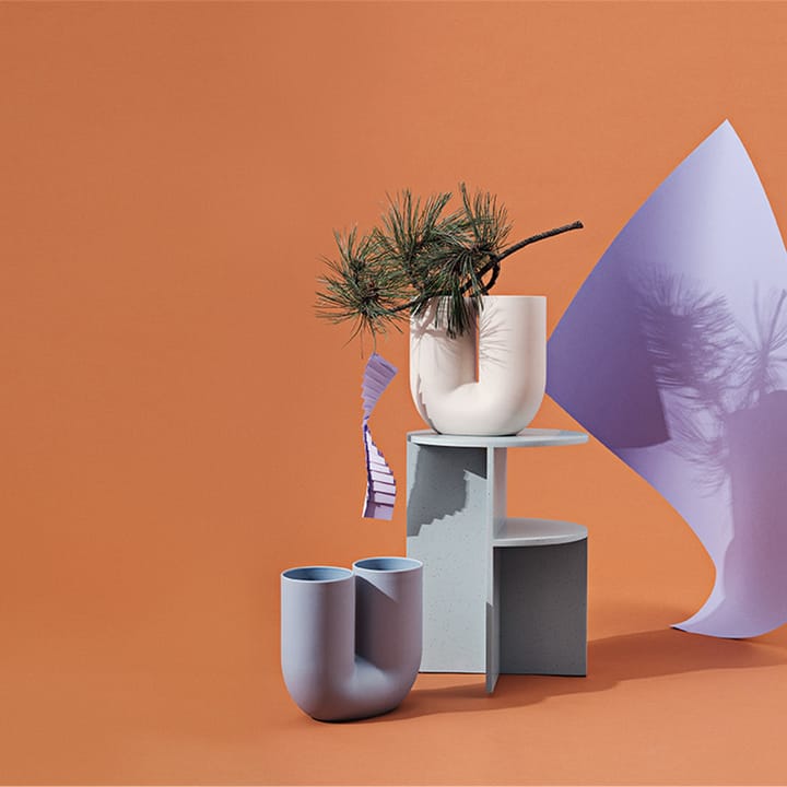 Kink vas 26 cm, Dusty lilac Muuto