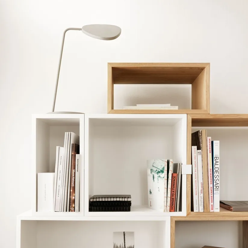 Leaf bordslampa, Grey Muuto