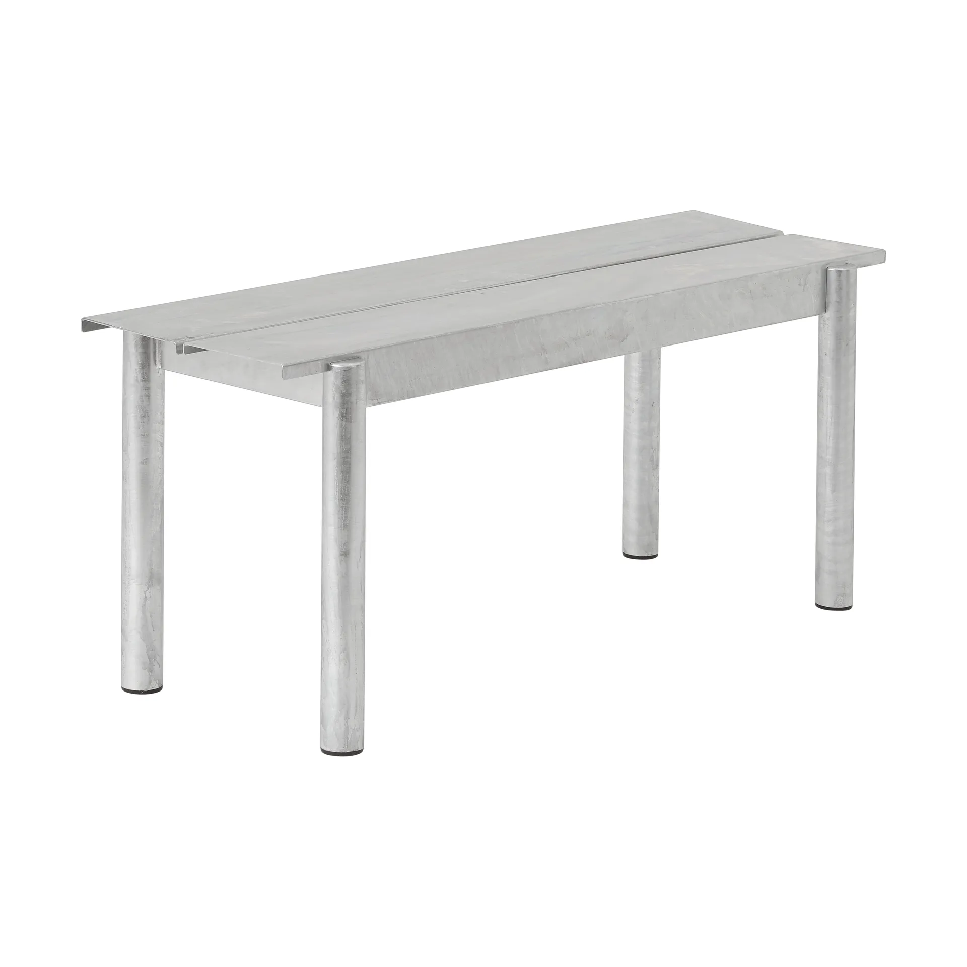 Linear steel bench bänk 110x34 cm, Warm galvanized steel Muuto