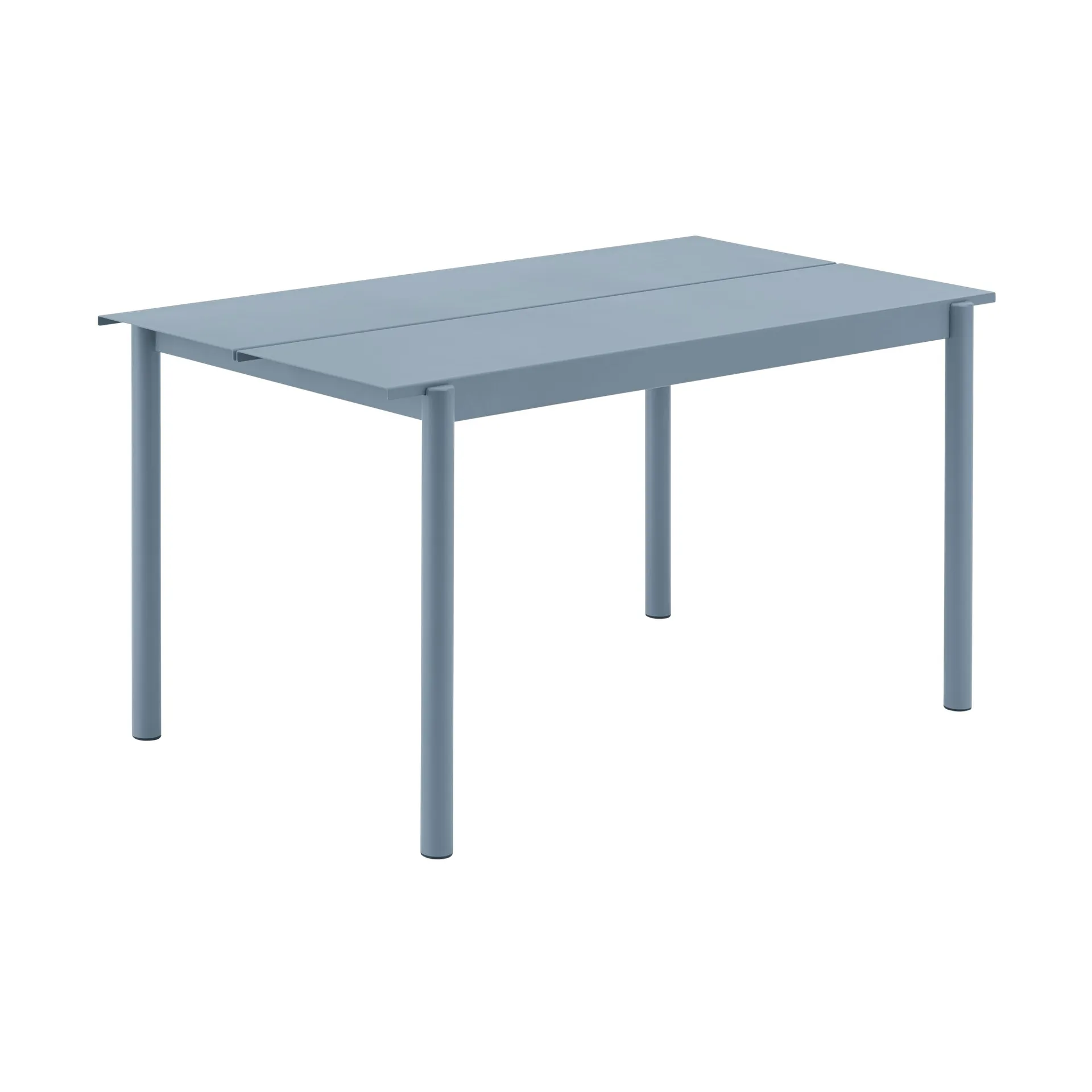 Linear Steel bord 140x75 cm, Pale blue Muuto