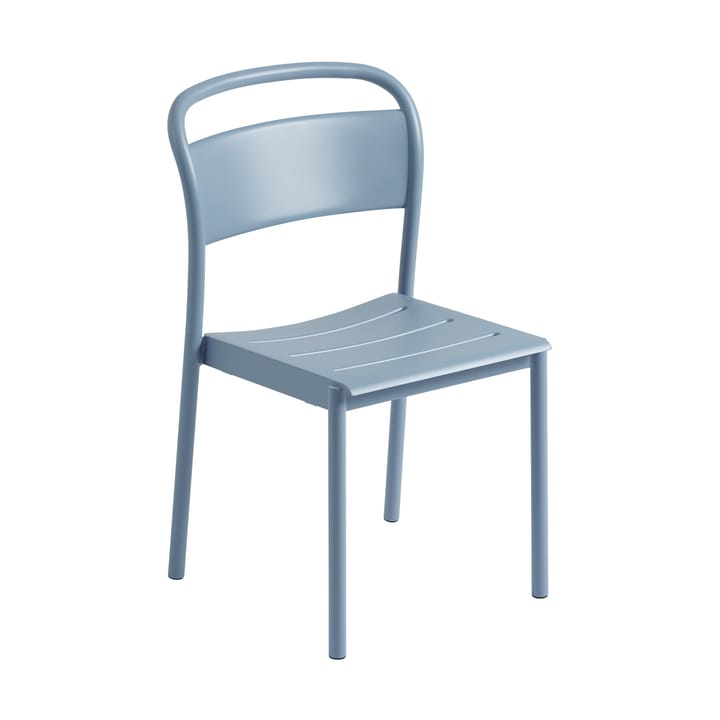 Linear steel side chair stol - Pale blue - Muuto