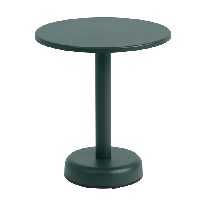 Linear Steel soffbord - Dark green, Ø42x47 cm - Muuto