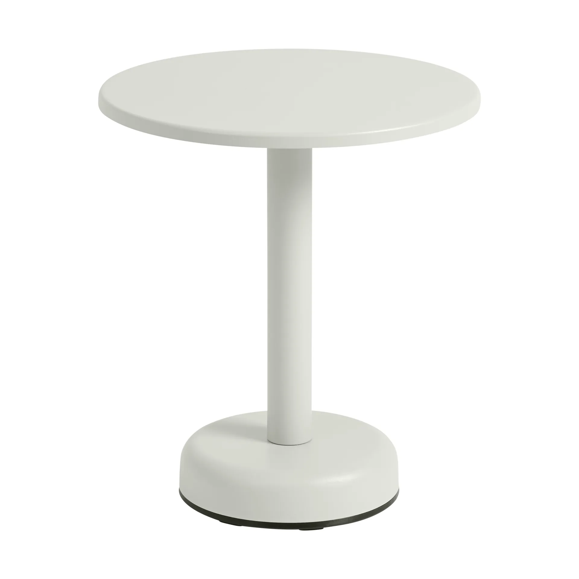 Linear Steel soffbord, Grey, Ø42x47 cm Muuto