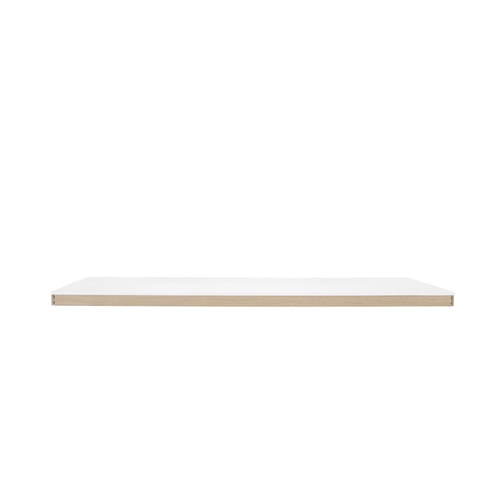 Linear System Middle Module bord - White laminate-ABS-Oak - Muuto