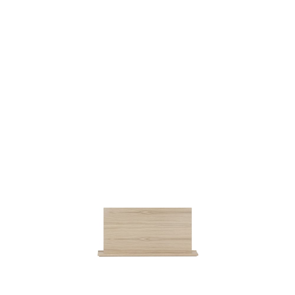 Muuto Linear System skärm Oak 75 cm | Skandinavisk Design | Möbelvård & tillbehör | Beige