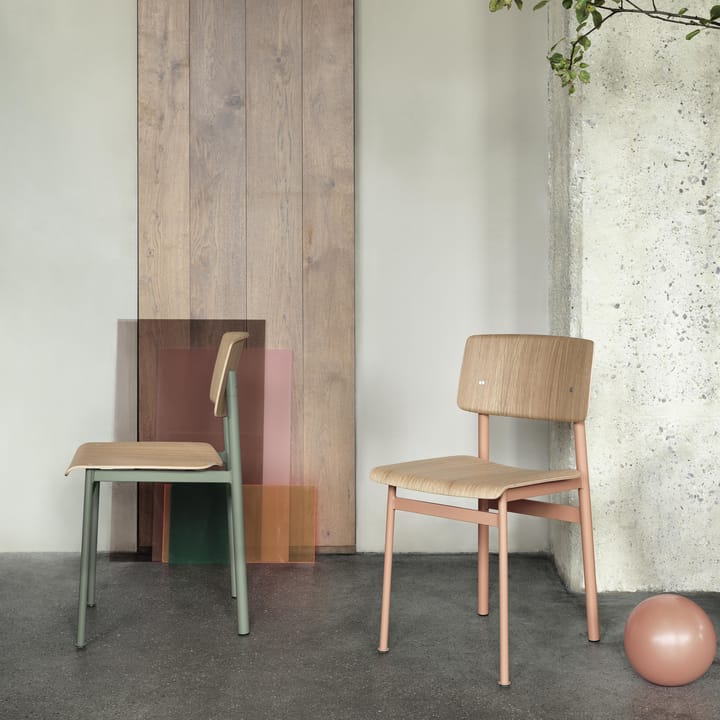 Loft Chair stol - Oak-Dusty green - Muuto