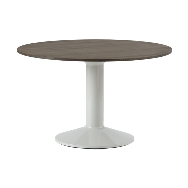 Midst pelarbord Ø120 cm - Dark Oiled Oak-Grey - Muuto