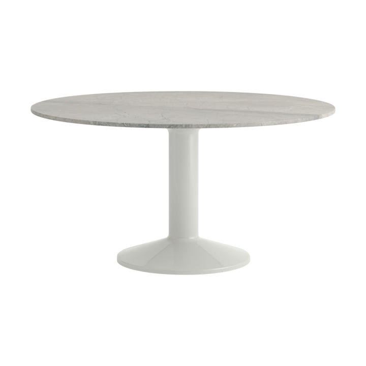 Midst pelarbord Ø140 cm - Grey marble-grey - Muuto