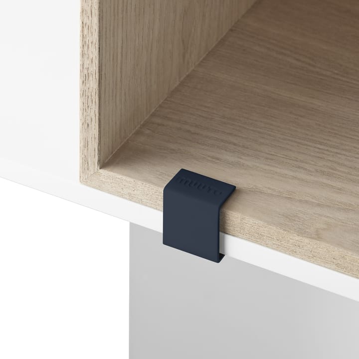 Mini förvaringssystem clips 5-pack, Midnight blue Muuto