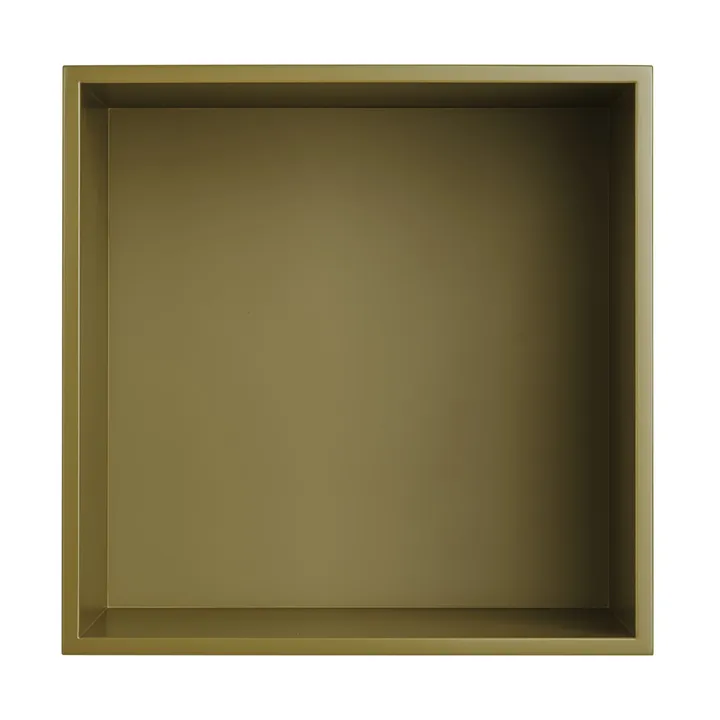 Mini förvaringssystem hylla medium - Brown-green - Muuto