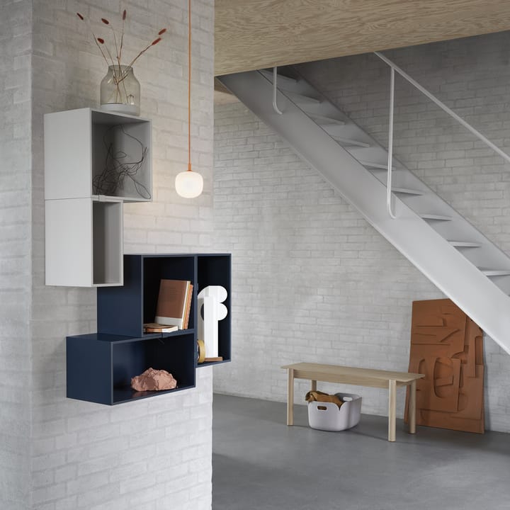 Mini stacked förvaringssystem small, Light grey Muuto