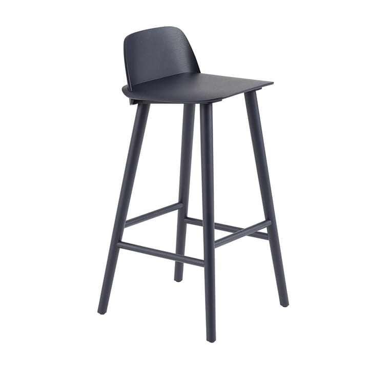 Nerd barstol 75 cm - Midnight blue - Muuto