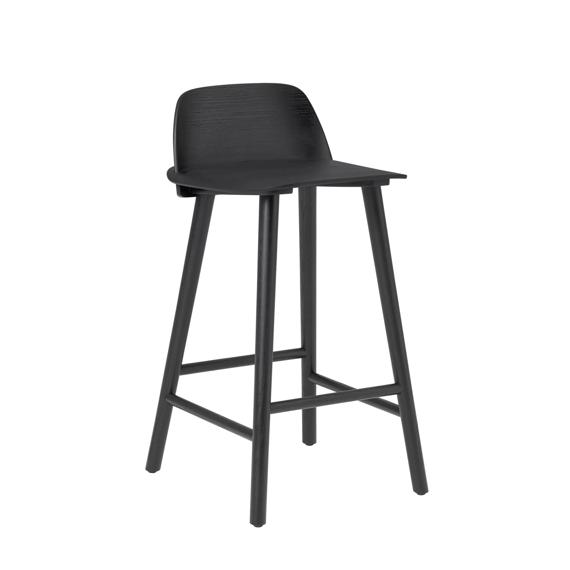 Nerd counter stol 65 cm, Black Muuto
