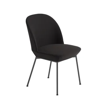 Oslo sidostol tygklädd - Ocean 3-Anthracite black - Muuto