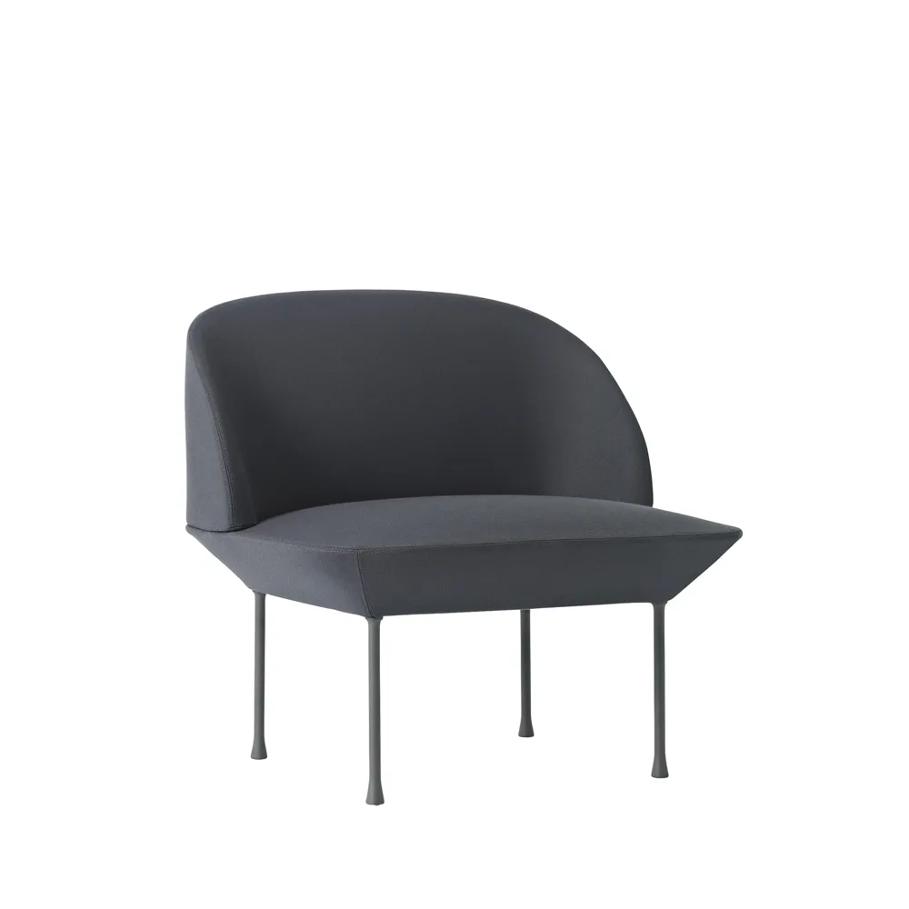Oslo soffa 1-sits, Steelcut 180-Dark Grey Muuto