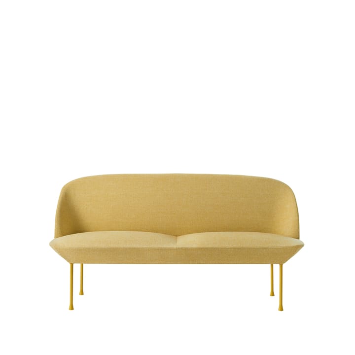 Oslo soffa 2-sits - Hallingdal 407-Yellow - Muuto