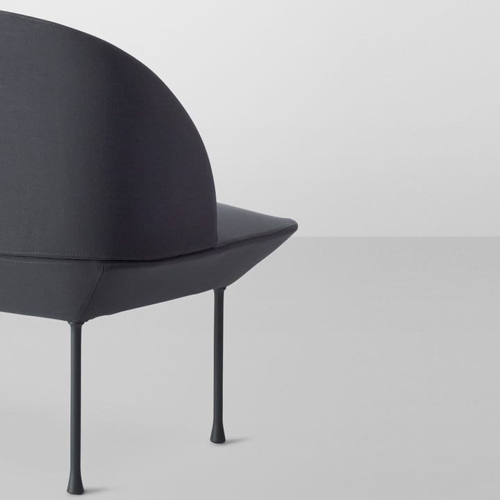 Oslo soffa 2-sits, Steelcut 660-Dark red Muuto