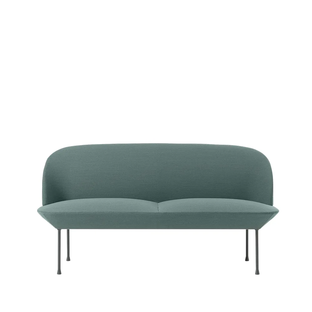 Oslo soffa 2-sits, Steelcut trio 966-Dark grey Muuto