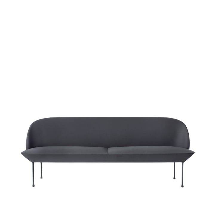 Oslo soffa 3-sits - Steelcut 180-Dark grey - Muuto