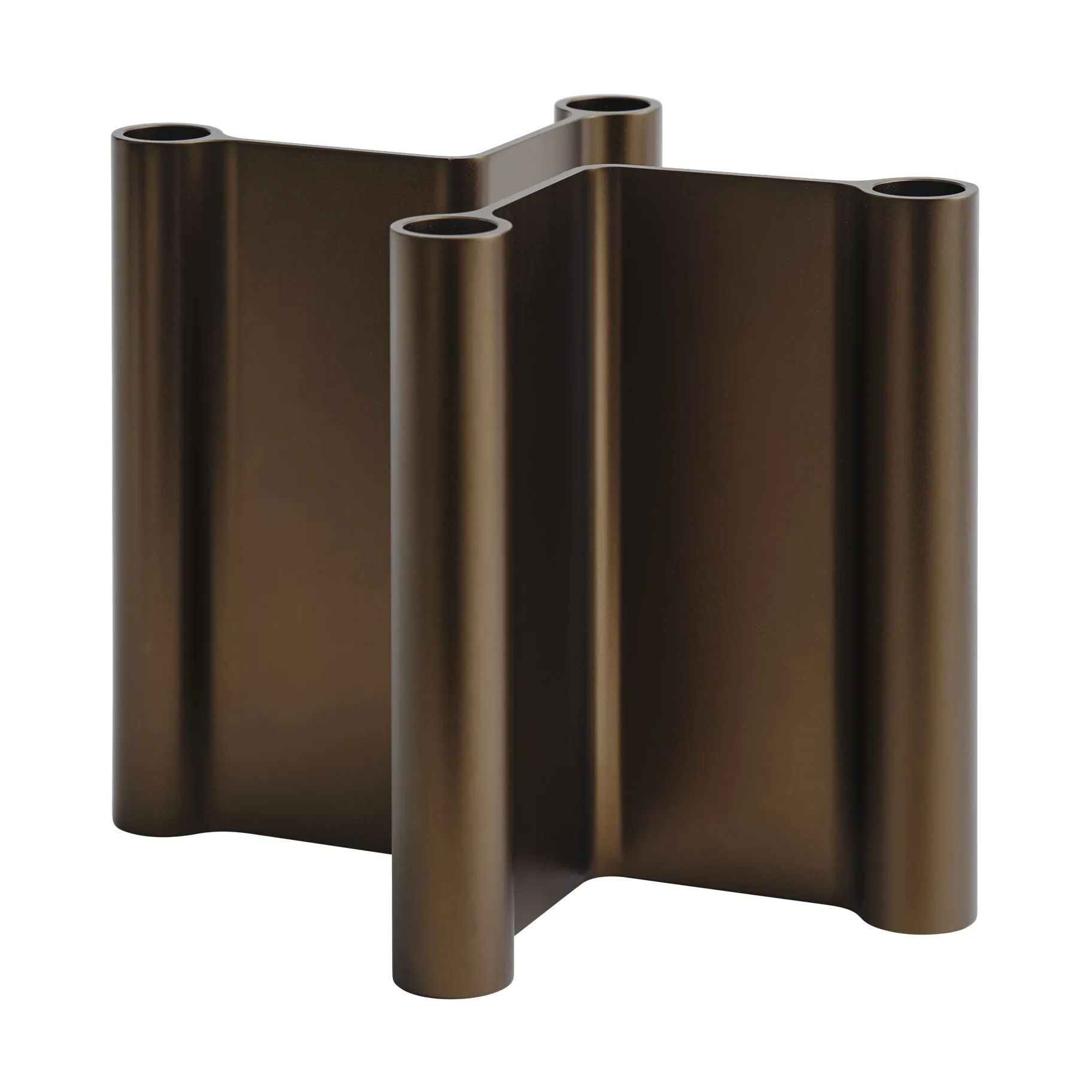 Pair ljusstake 18 cm, Brown Muuto