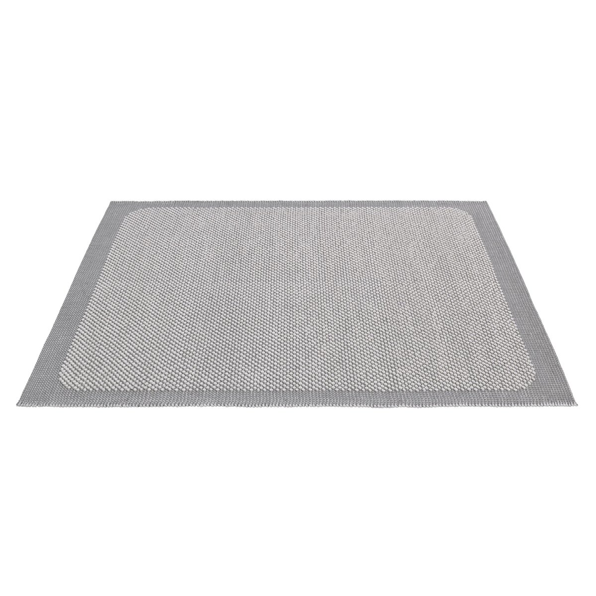 Muuto Pebble matta 200x300 cm ljusgrå | Skandinavisk Design | Ullmattor | Grå