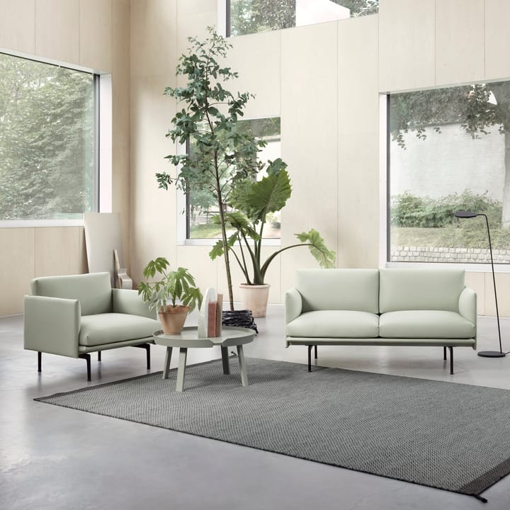 Ply ullmatta 170x240 cm, Mörkgrå Muuto