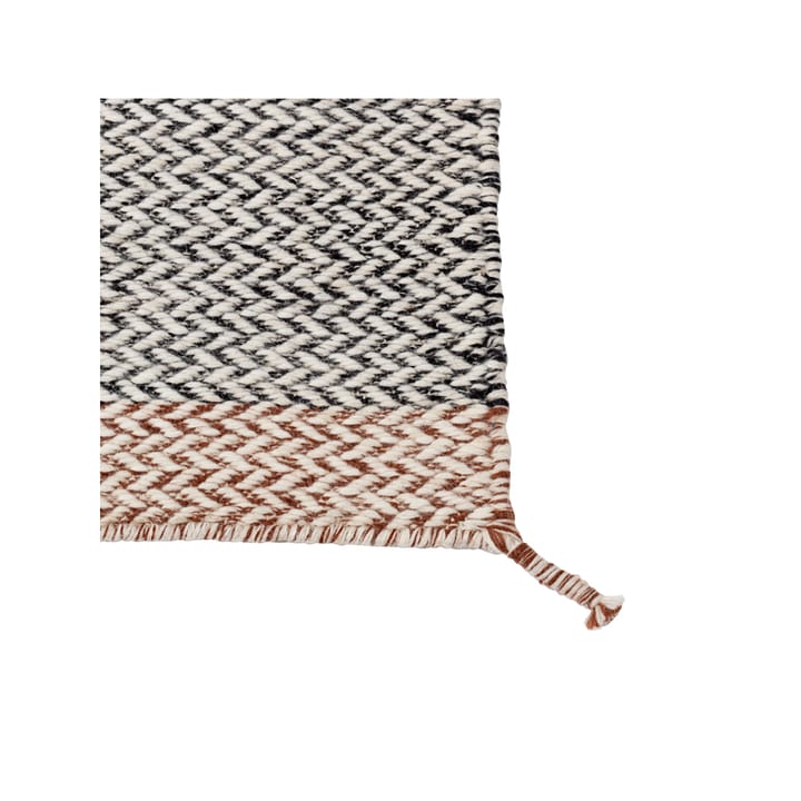 Ply ullmatta 170x240 cm, Svart-vit Muuto