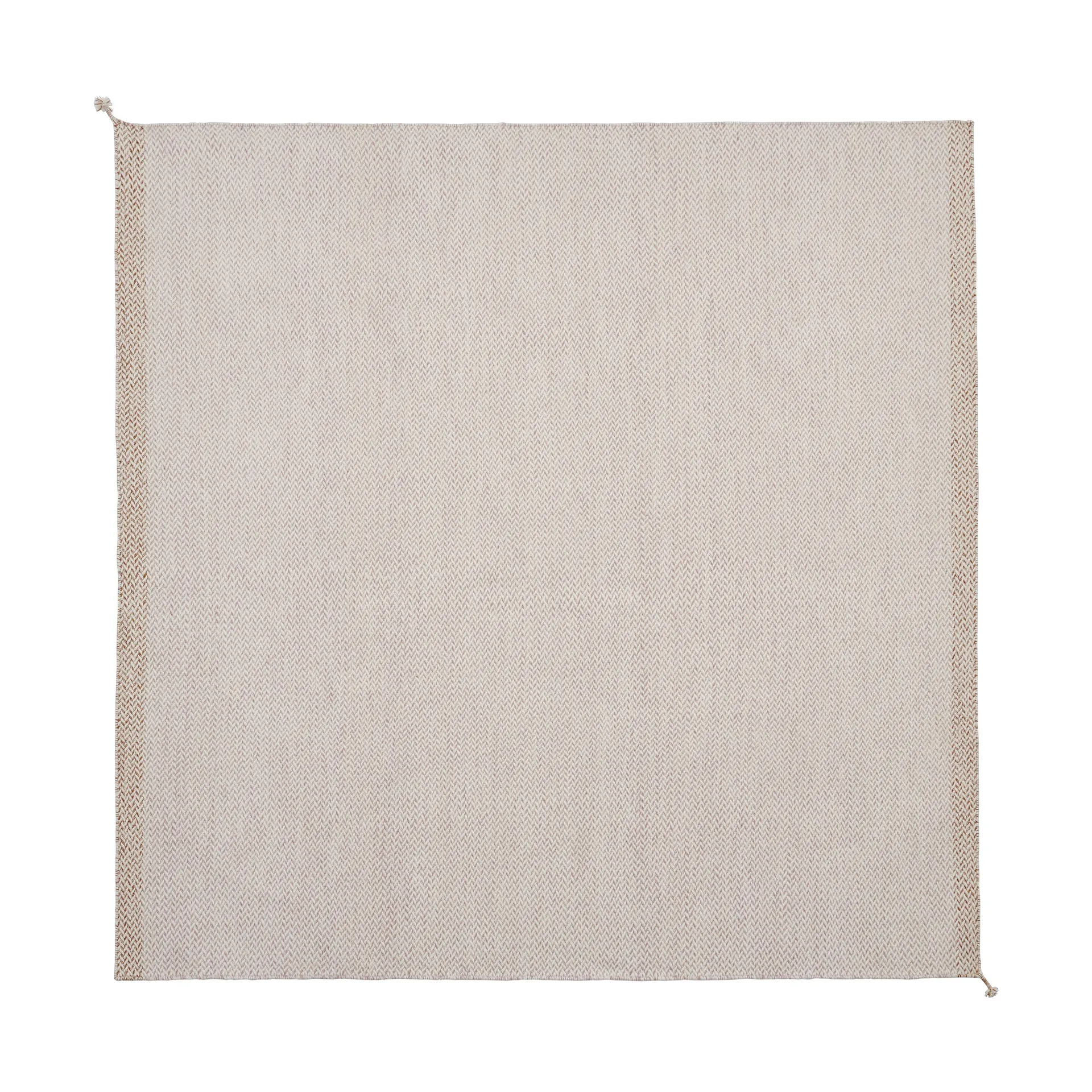 Ply ullmatta 240x240 cm, Light rose Muuto