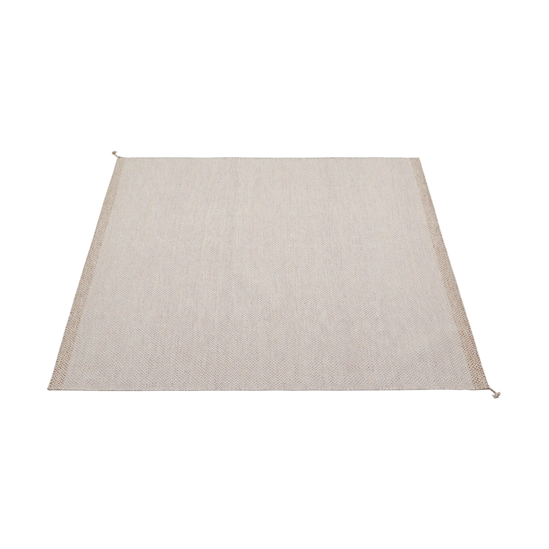 Ply ullmatta 240x240 cm, Light rose Muuto