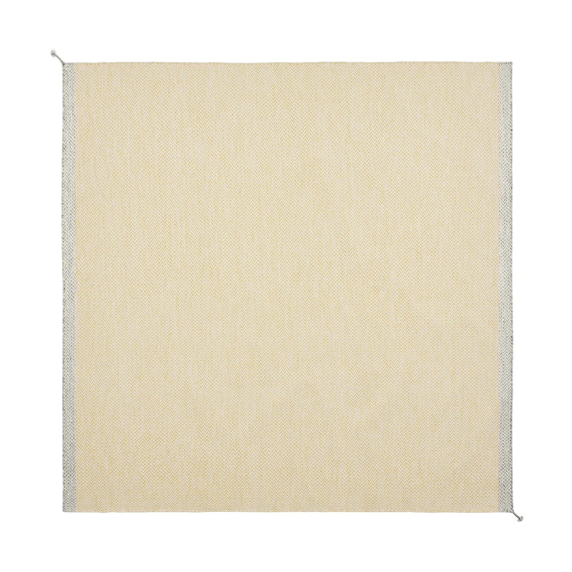 Ply ullmatta 240x240 cm, Yellow Muuto