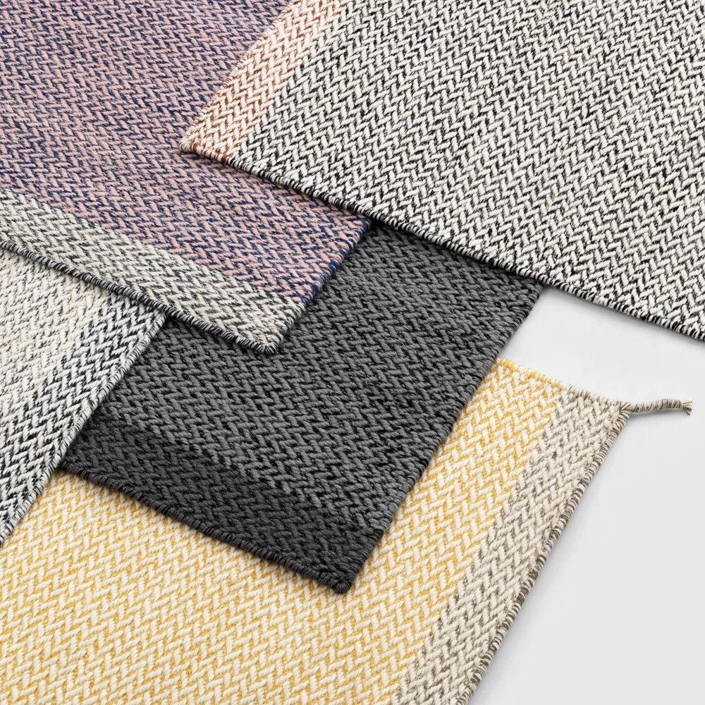 Ply ullmatta 270x360 cm, Dark grey Muuto