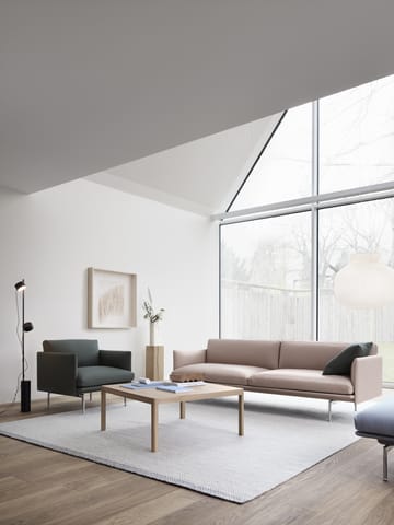 Ply ullmatta 270x360 cm - Grey - Muuto