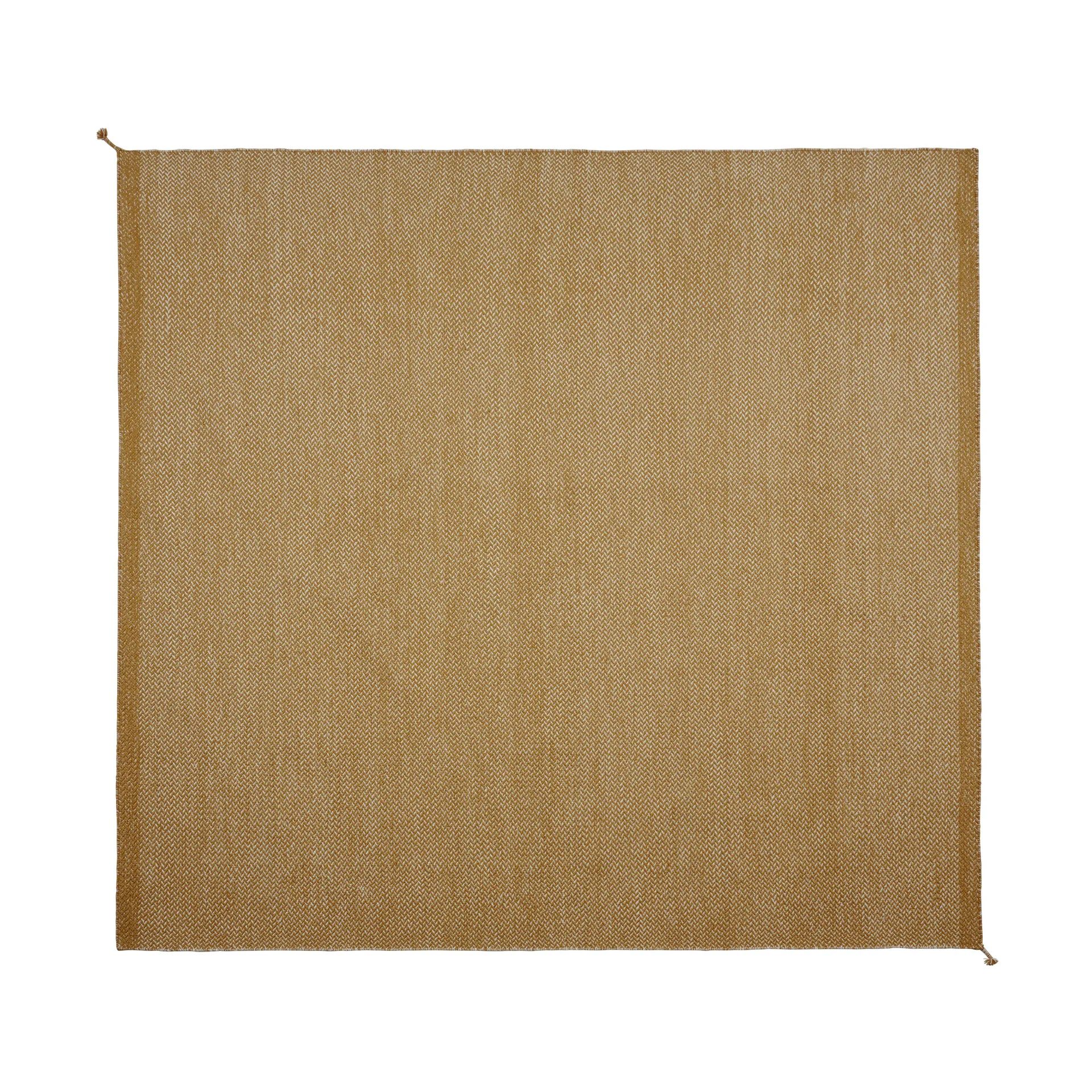 Ply ullmatta 280x280 cm, Burnt orange Muuto