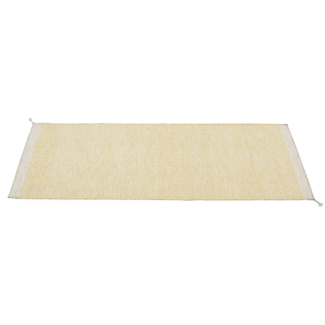 Ply ullmatta 80x200 cm, Yellow Muuto