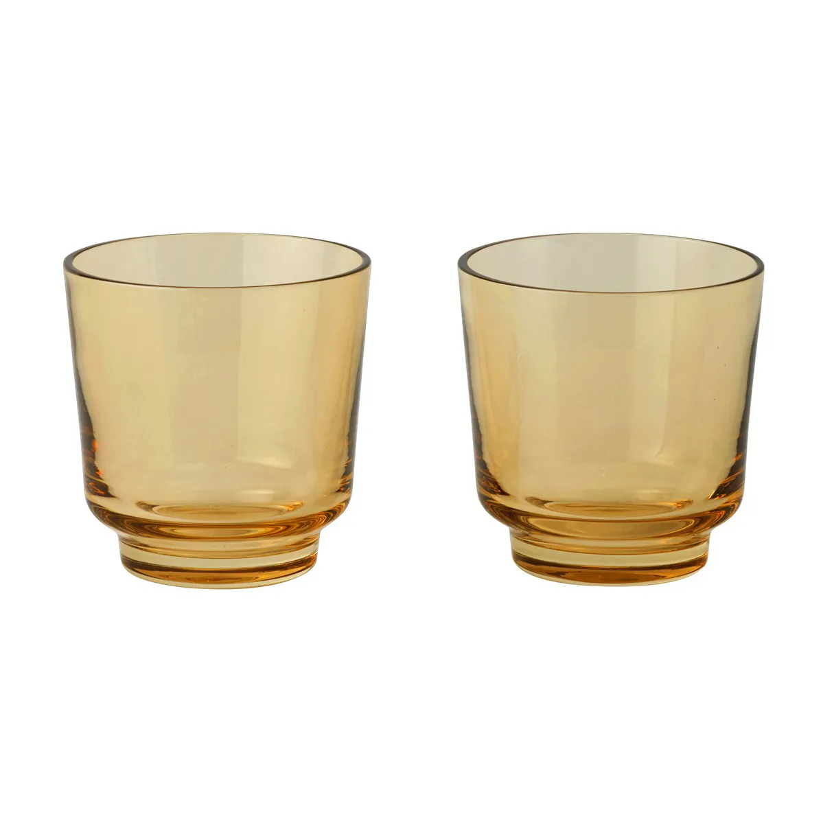Raise glas 20 cl 2-pack, Burnt orange Muuto