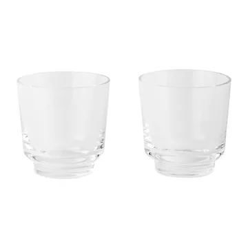Raise glas 20 cl 2-pack - Clear - Muuto