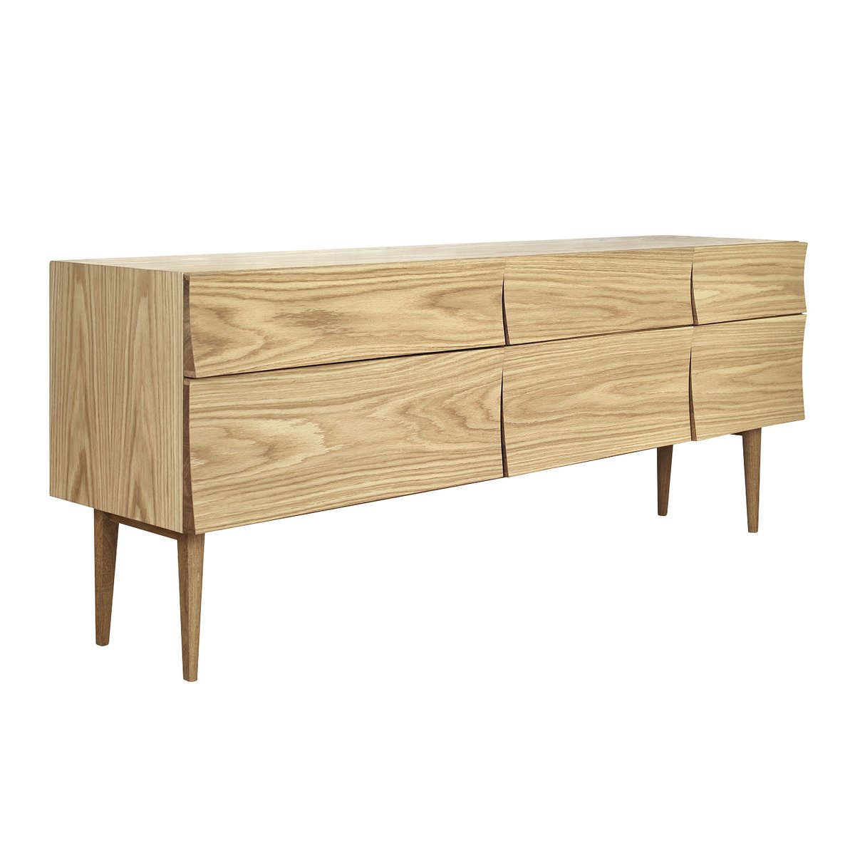 Muuto Reflect sideboard large Oak | Skandinavisk Design | Sideboards & Skänkar | Brun