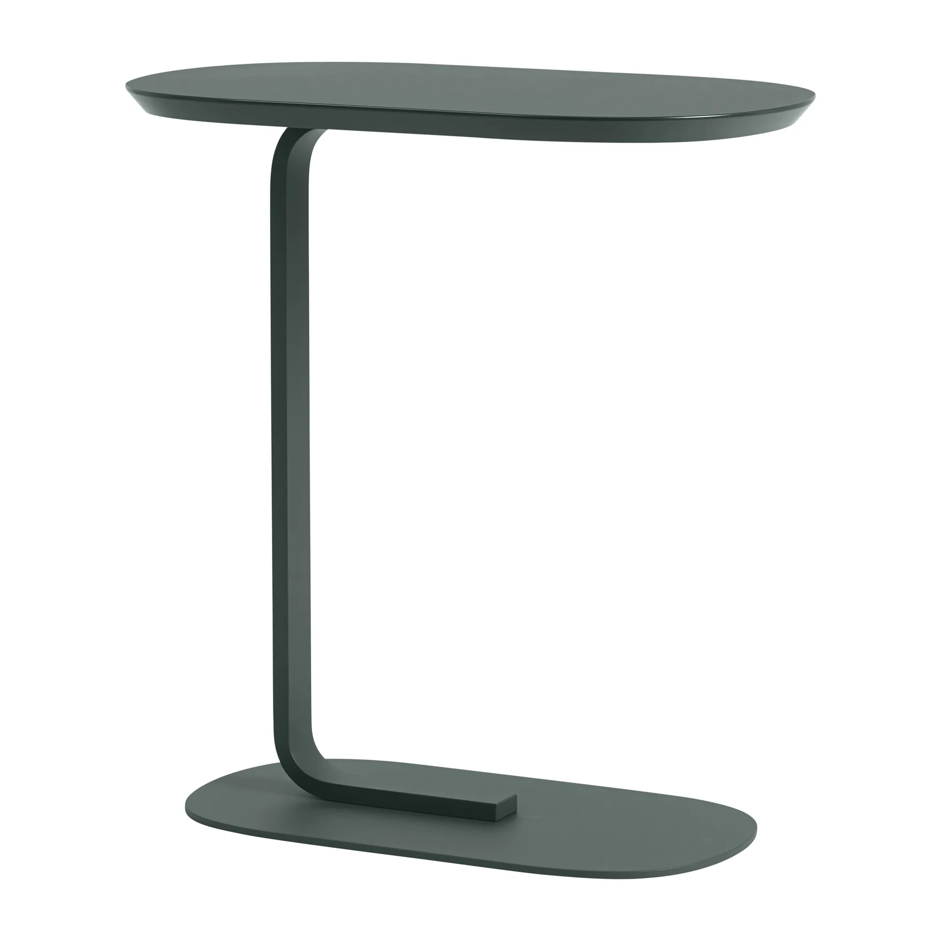 Relate sidobord 60,5 cm, Dark green Muuto