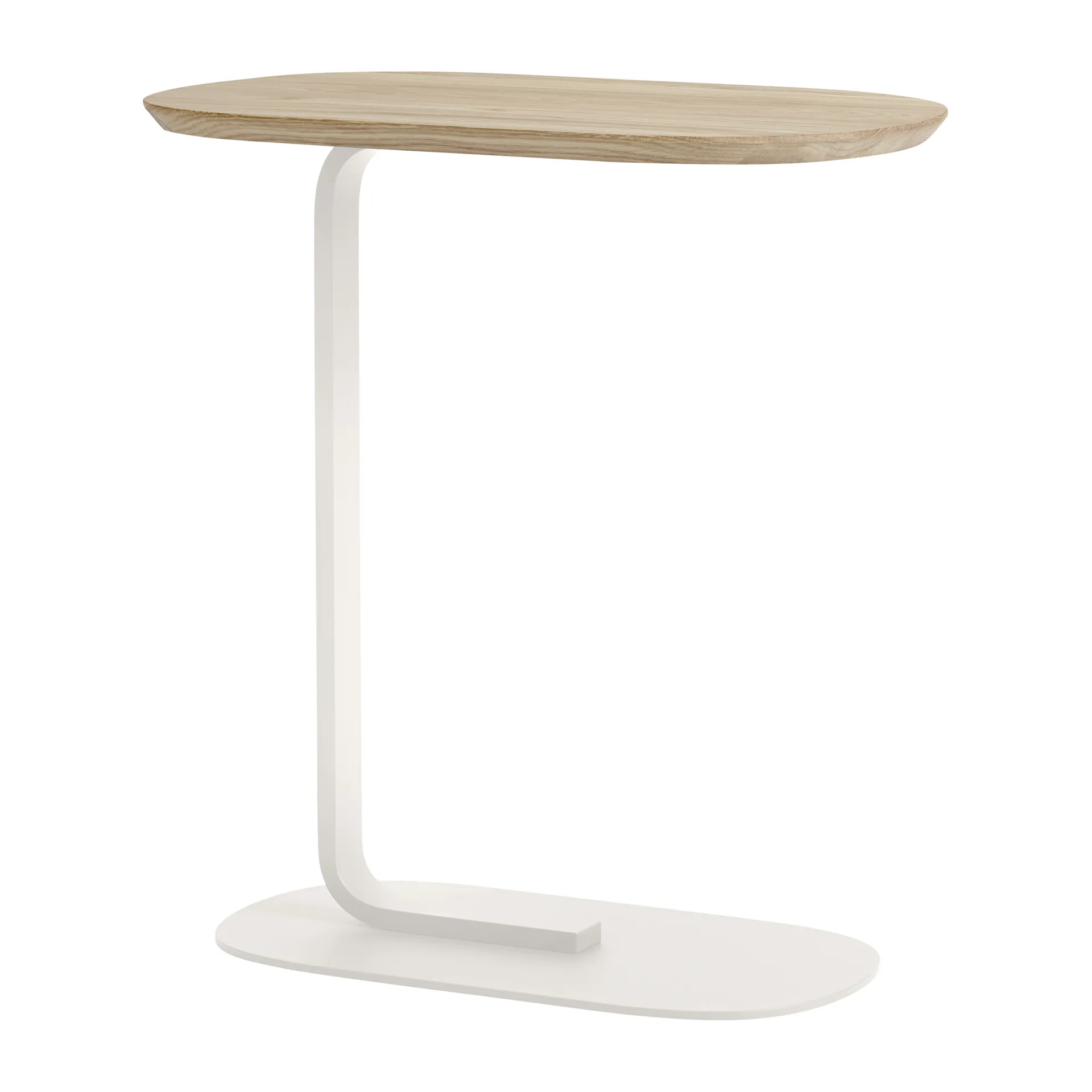 Relate sidobord 60,5 cm, Solid oak-Off white Muuto
