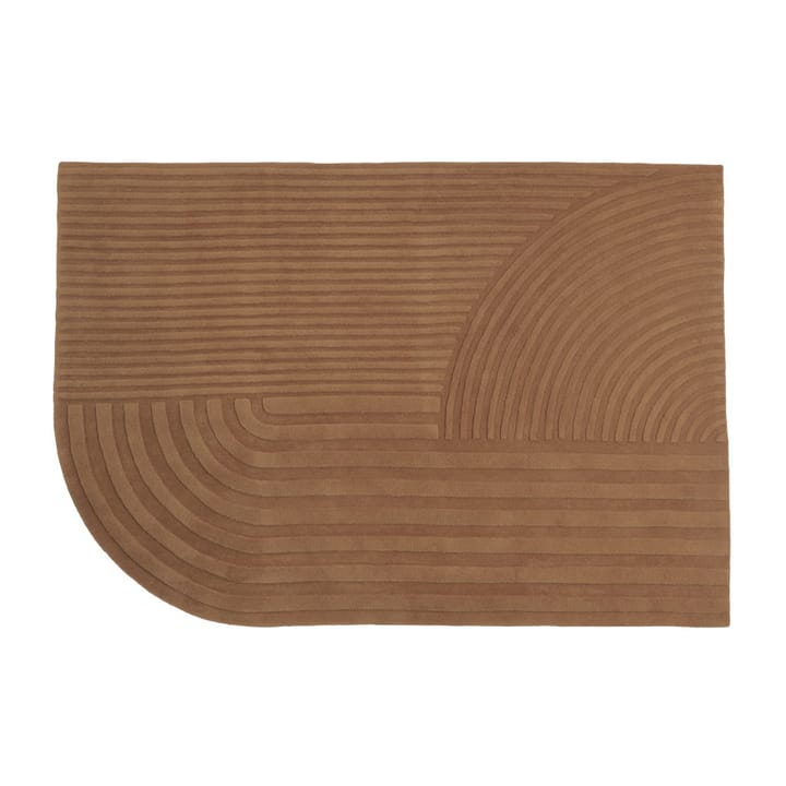Relevo matta 170x240 cm, Burnt orange Muuto